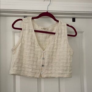 Madewell knit vest